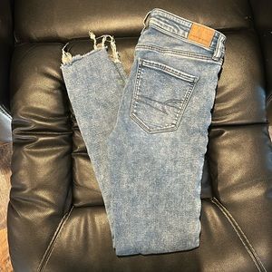 AE cozy next level stretch skinny jeans 6